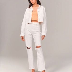 Abercrombie ultra high rise 90s straight jeans